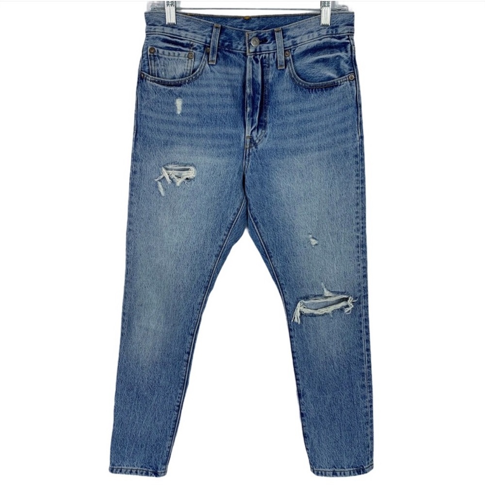 Levi’s 501 Skinny High Rise Button Fly Jeans Sz 27